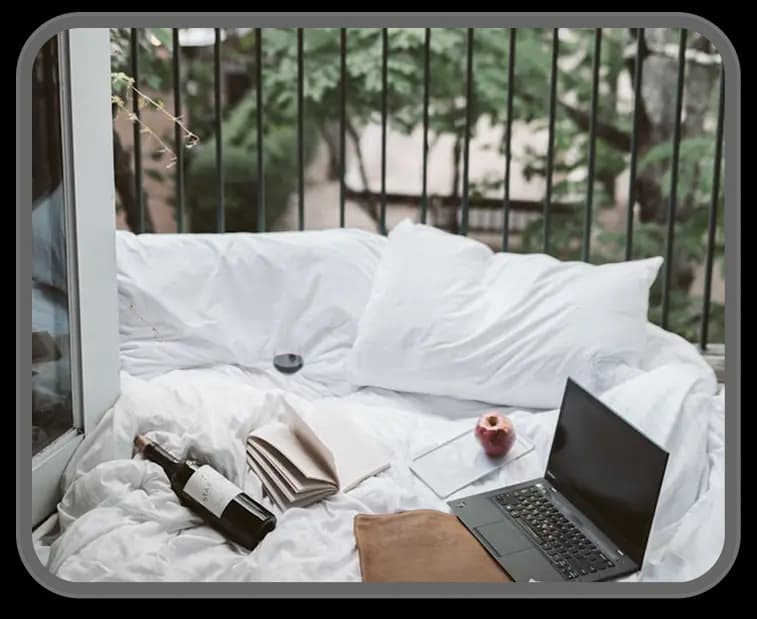 Cozy bedroom loft